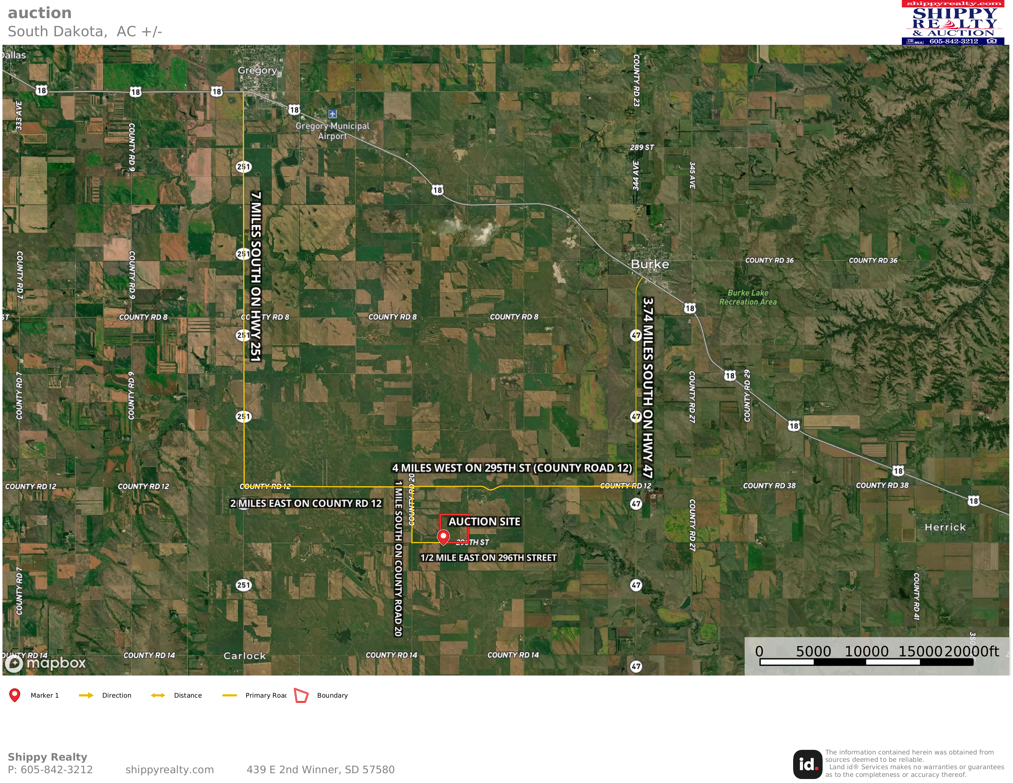 160± Acres of Central South Dakota Land – Offered Live Onsite & Online — Burke, SD real estate photo thumbnail 13